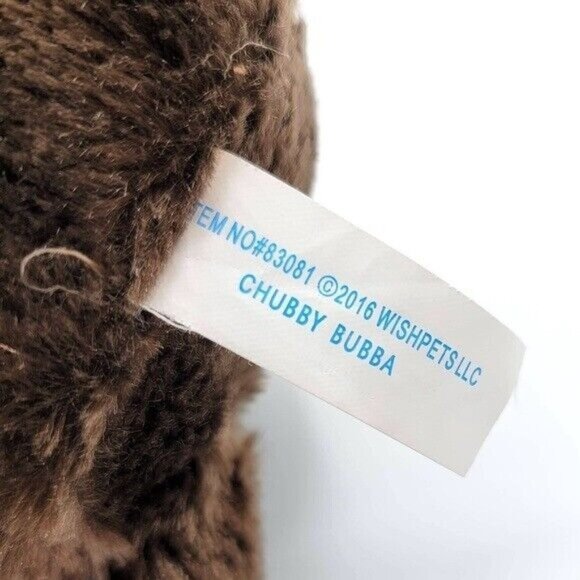 Wishpets Moose Plush Chubby Bubba Brown 9.5" Antler Stuffed Animal 2016 #83081 - Picture 9 of 10